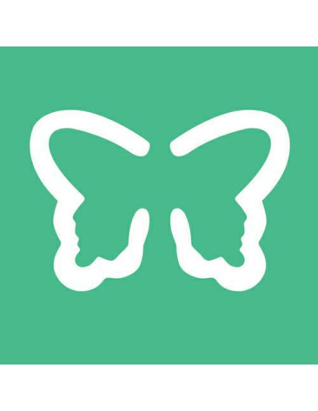 FUSTELLA SAGOMA FARFALLA STILE 3 D MM.25