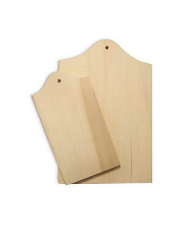 LEGNO DA DECORARE TAGLIERE CM. 22X12X0,9