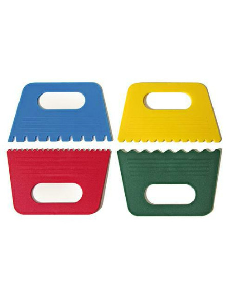 SPATOLE IN PLASTICA PZ.4 CM.13X8.