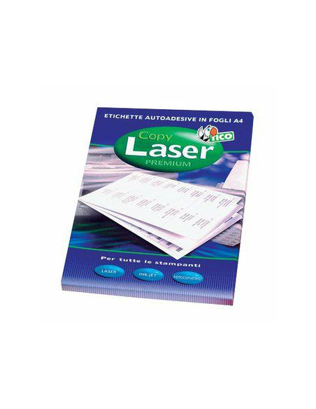 ETICHETTE ADES. FG.100 A4 - 100 PZ. A4