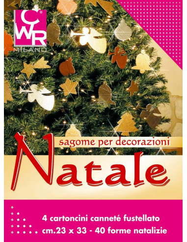 SAGOME IN CANNETE' FG.4 40 FORME NATALIZIE ASS