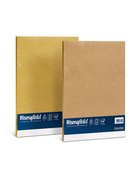 CARTA RISMAFIELD FG.100 A4 GR.90 NOCCIOLA