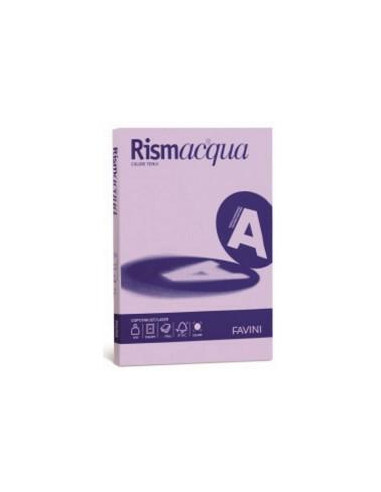 RISMAACQUA A4 GR. 90 FG. 100 LILLA