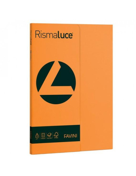 RISMA RISMALUCE FG.100 A4 GR.90 ARANCIO