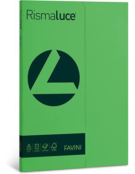 RISMA RISMALUCE FG.100 A4 GR.90 VERDE