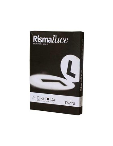 RISMALUCE A4 GR.200 FG.50 NERO