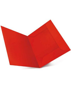 CART/BRISTOL 3 LEMBI PZ.30 CM.25X34 ROSSO