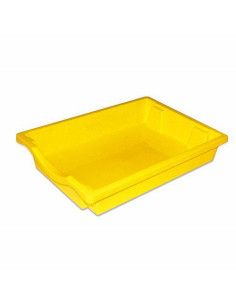 CONTENITORE BASSO CM.43X31,5X7,5 GIALLO