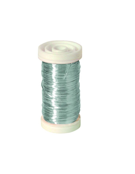 FILO DI FERRO MM.3X23MT ARGENTO.