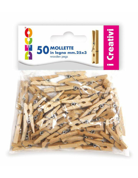 LEGNO\MOLLETTE PZ.50 CM.2,5X0,3.