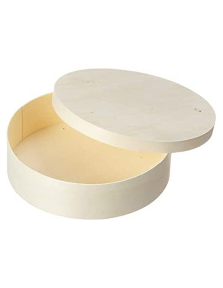 LEGNO\SCATOLA ROTONDA CM.4 DIAM. CM.8