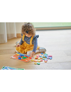 CIOTTOLI COLORATI CON SCHEDE