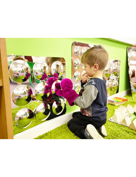 PANNELLO SPECCHIO - 9 BOLLE