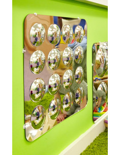 PANNELLO SPECCHIO - 16 BOLLE