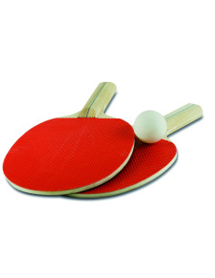 COPPIA RACCHETTE DA PING PONG