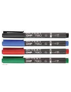 MARKER HI-TEXT OHP 780 PUNTA SUPERFINE BLU