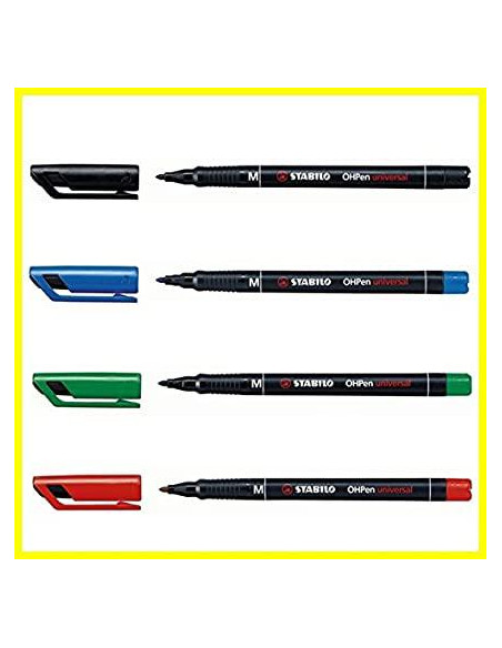 MARKER HI-TEXT OHP 780 PUNTA MEDIA NERO