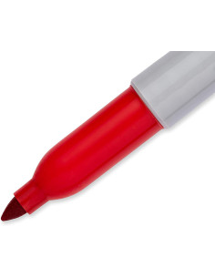 MARKER PUNTA TONDA ROSSO.