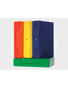 CART/PORTAPROGETTI CON BOTTONE 25X35 D. 10CM