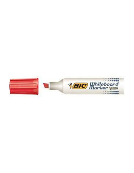 MARKER PER LAV. BIC VELLEDA P.SCALPELLO ROSSO