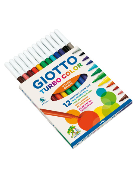 PENNARELLI GIOTTO TURBO COLOR 12 COLORI