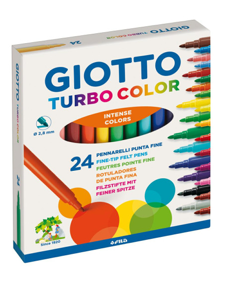 PENNARELLI GIOTTO TURBO COLOR 24 COLORI