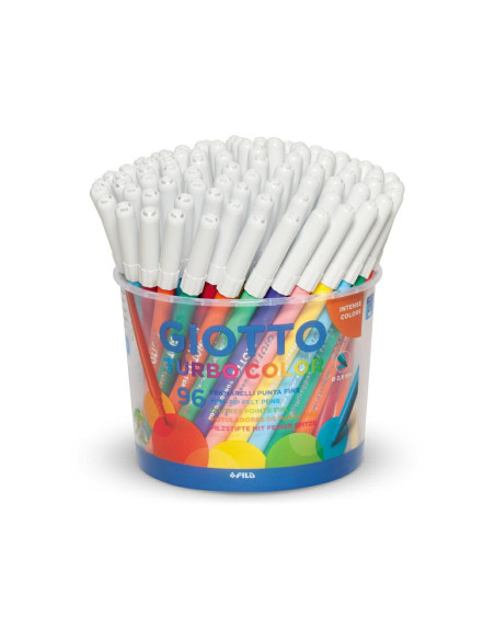 PENNARELLI GIOTTO TURBO COLOR PZ.96 12 COL.