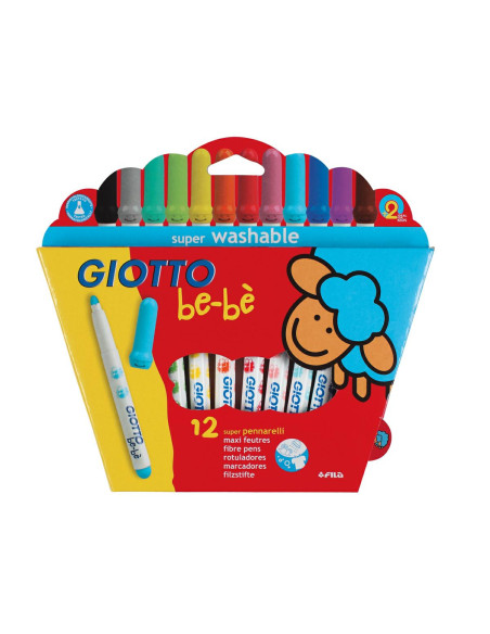 PRIMI PENNARELLI GIOTTO BE-BE' 12 COLORI