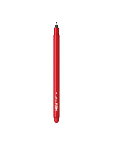 PENNA PUNTA SINTETICA TRATTO PEN ROSSO