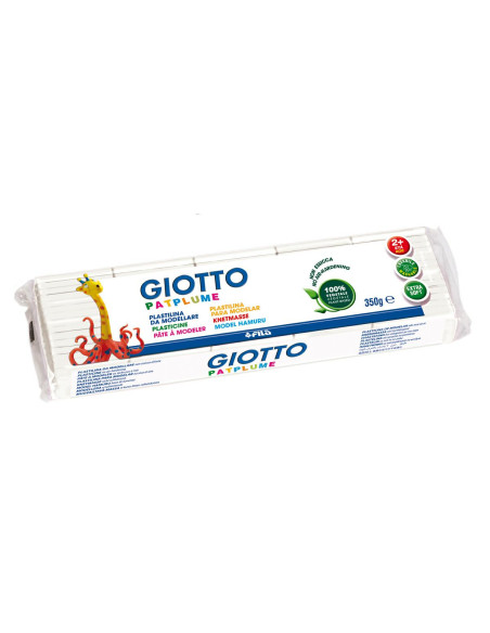PLASTILINA GIOTTO PONGO GR.350 BIANCO