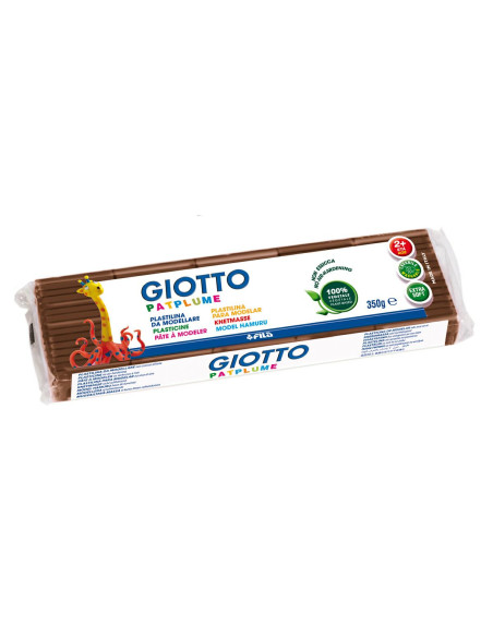 PLASTILINA GIOTTO PONGO GR.350 MARRONE
