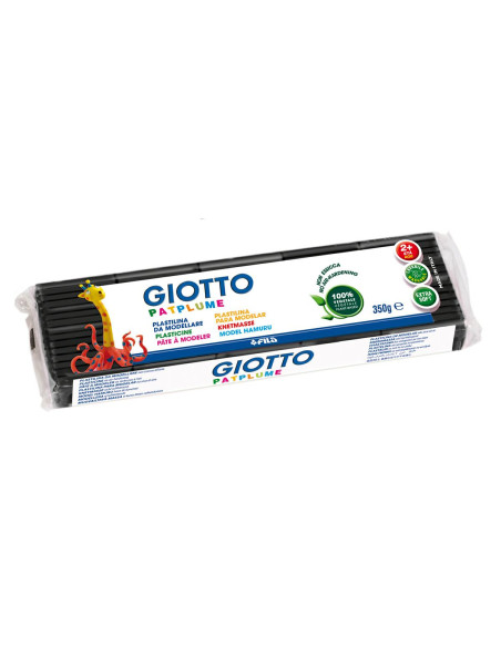 PLASTILINA GIOTTO PONGO GR.350 NERO