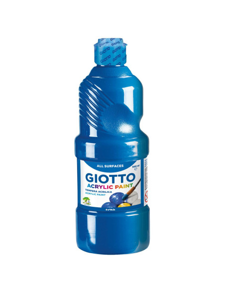 TEMPERA ACRILICA GIOTTO ML.500 CYAN