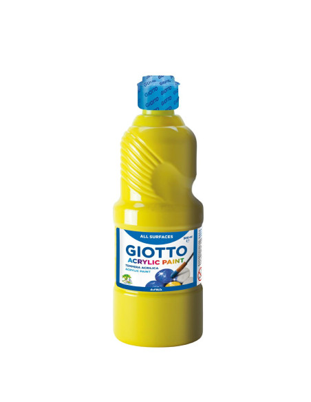 TEMPERA ACRILICA GIOTTO ML.500 GIALLO