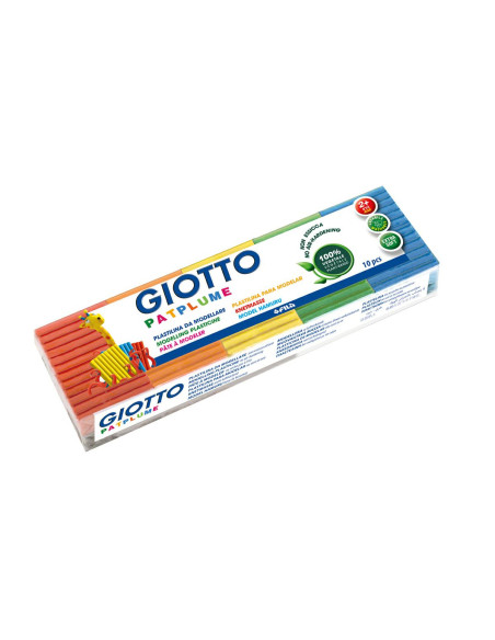 PLASTILINA GIOTTO PONGO 10XGR.50 COL. ASS.