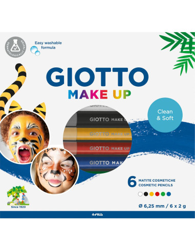 GIOTTO MAKE UP 6 MATITE COL.  CLASSICI