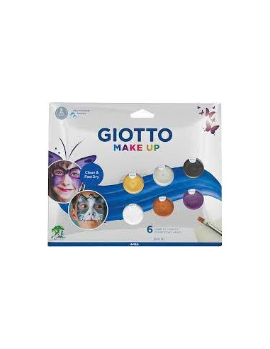 MAKE UP GIOTTO OMBRETTI PZ.6 ML.5 METALLICI