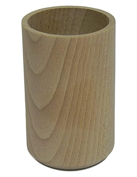 LEGNO\PORTAMATITE TONDO CM.9 DIAM. CM.6
