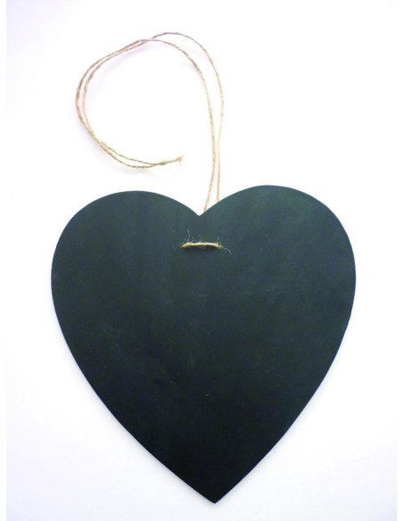 CUORE DA APPENDERE FINTA ARDESIA.