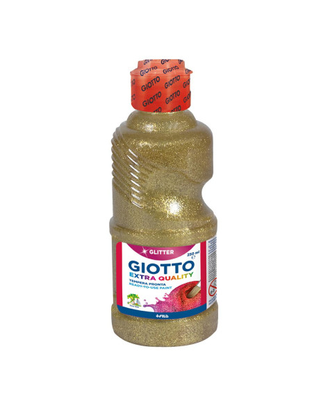 TEMPERA PRONTA GIOTTO GLITTER ML.250 ORO