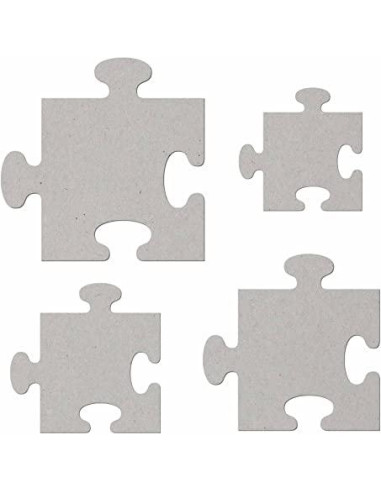 CARTONE DA DECORARE PUZZLE CM.20X13 PZ.10