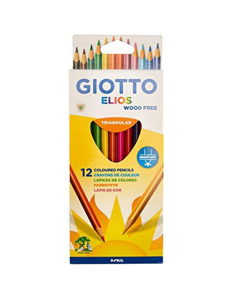 MATITE TRIANGOLARI GIOTTO ELIOS12 COL.