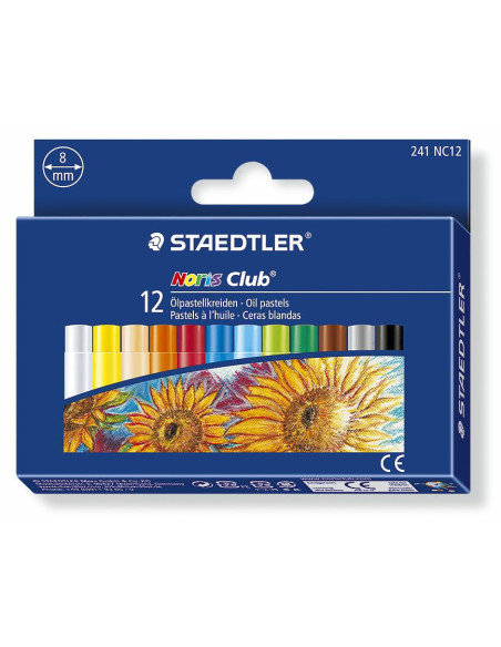 PASTELLI AD OLIO STAEDTLER 12 COLORI