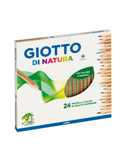 MATITE GIOTTO DI NATURA 24 COL..