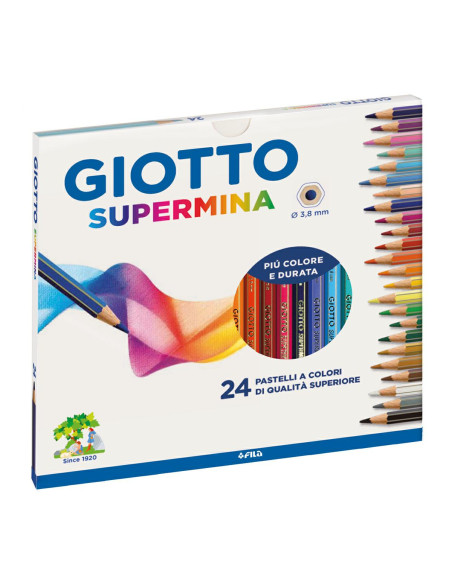 MATITE GIOTTO SUPERMINA 24 COL..