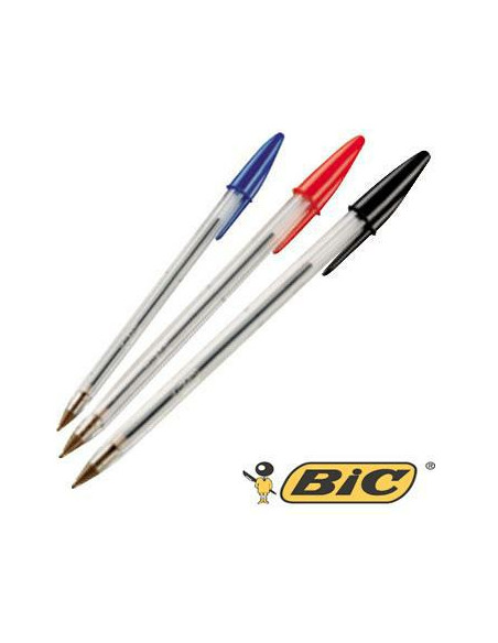 PENNA A SFERA BIC CRISTAL ORIGINAL NERO