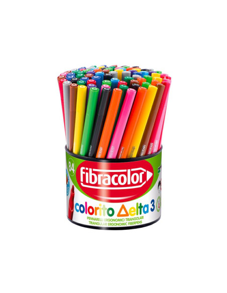 PENNARELLI TRIANG. COLORITO DELTA 3 PZ.84