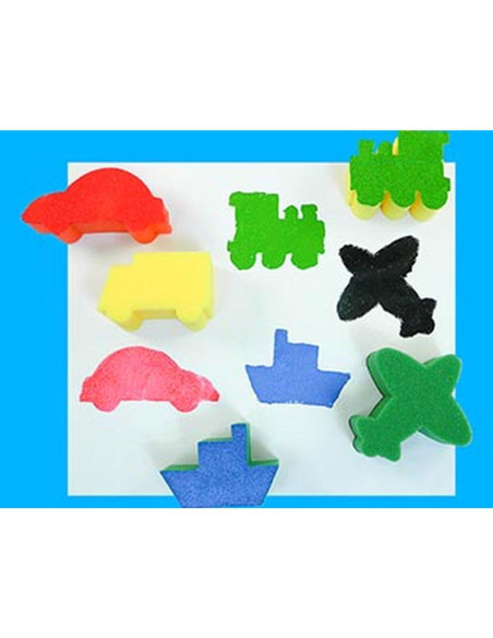 SPUGNE SAGOMATE VEICOLI PZ.5 CM.15