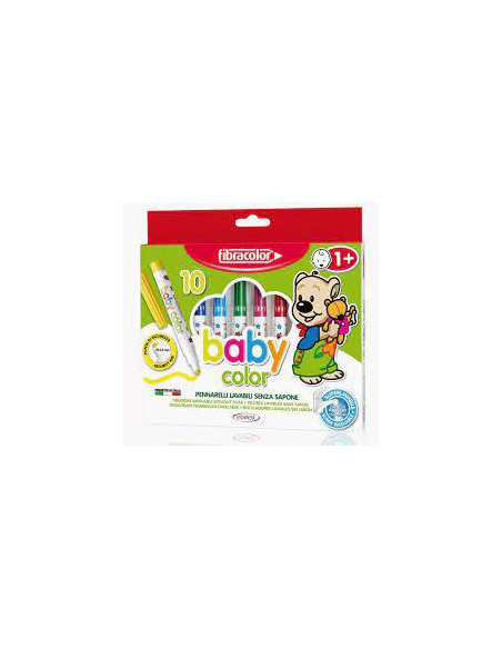 PRIMI PENNARELLI BABY COLOR 10 COLORI