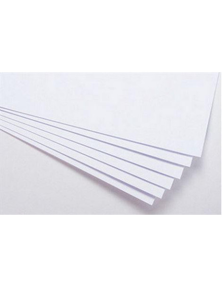 CARTONCINO LISCIO/RUVIDO 70X100GR.220 BIANCO